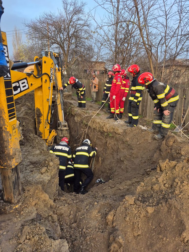 Mal de pământ surpat peste un muncitor