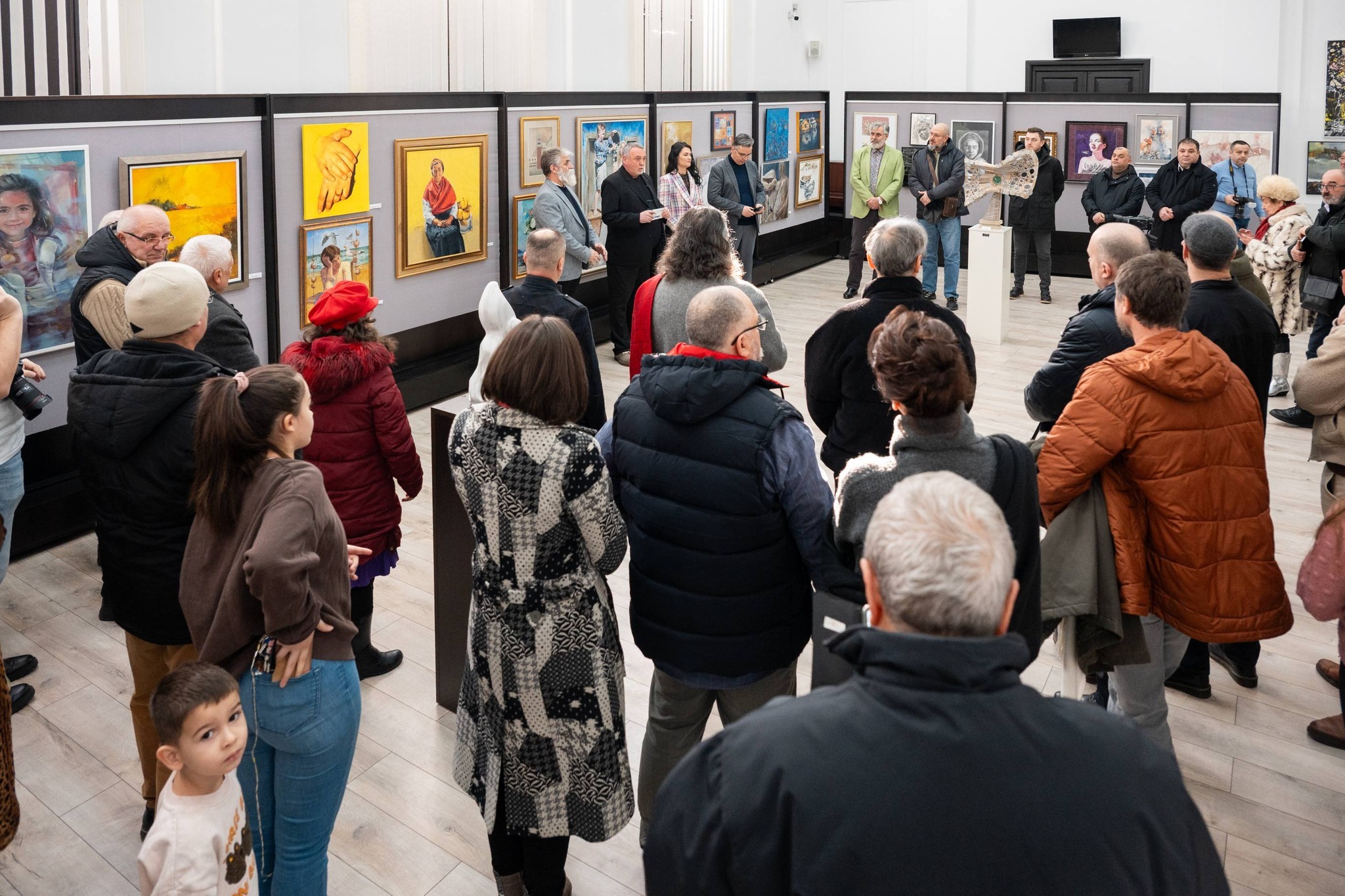 Salonul de Iarnă al artiştilor plastici din Galaţi, la Muzeul „Vasile Pârvan” din Bârlad