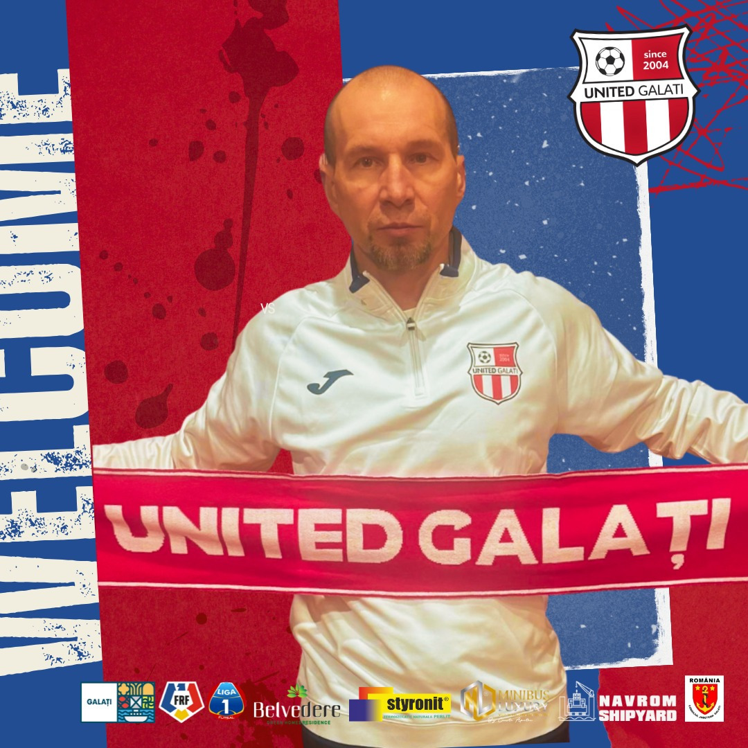 Futsal: Ucraineanul Vitalii Odehov este noul antrenor de la United