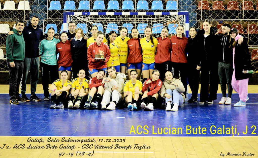Victorii pe linie pentru junioarele de la ACS Lucian Bute şi CSM Galaţi