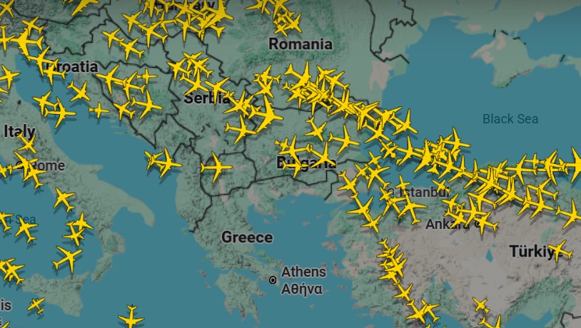 Aeroporturile din Grecia au suspendat toate zborurile din cauza unei defecţiuni tehnice