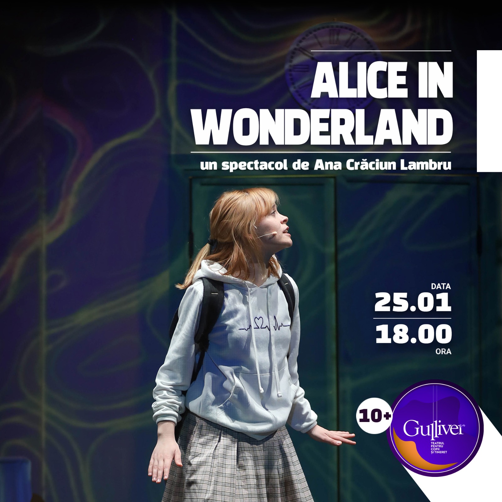 Aventuri pentru toate vârstele la Teatrul „Gulliver”, cu „Muck cel mic” şi „Alice în Wonderland”