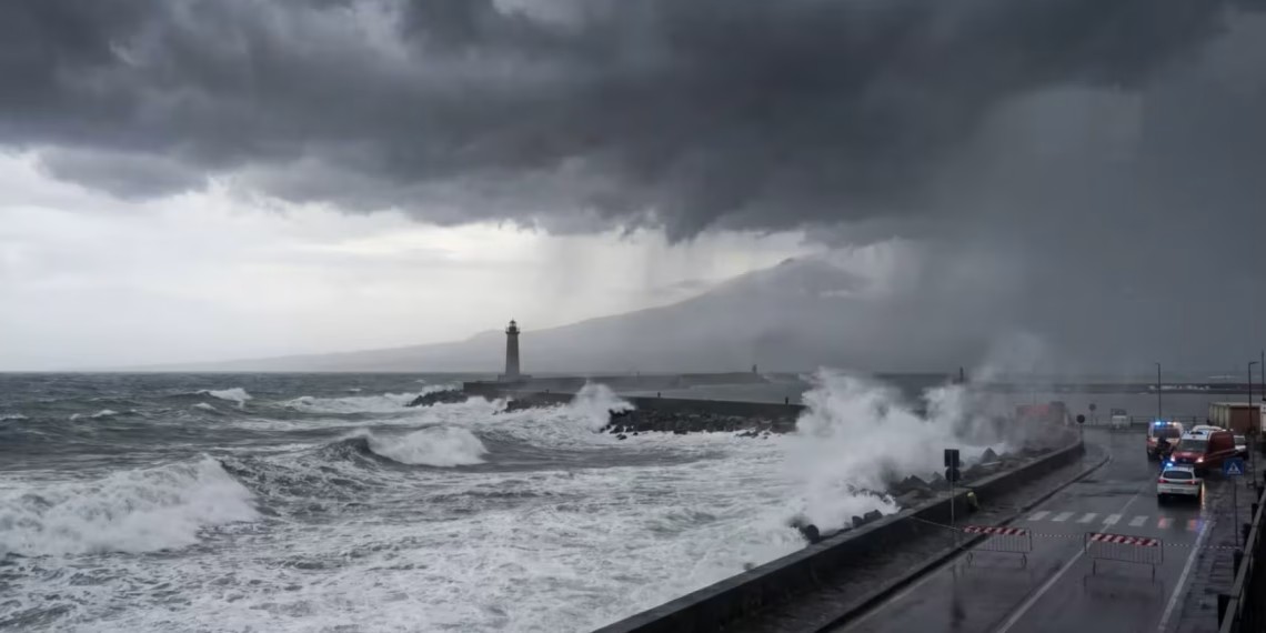 Cod roşu de furtună violentă în Italia, Regiunea Sicilia