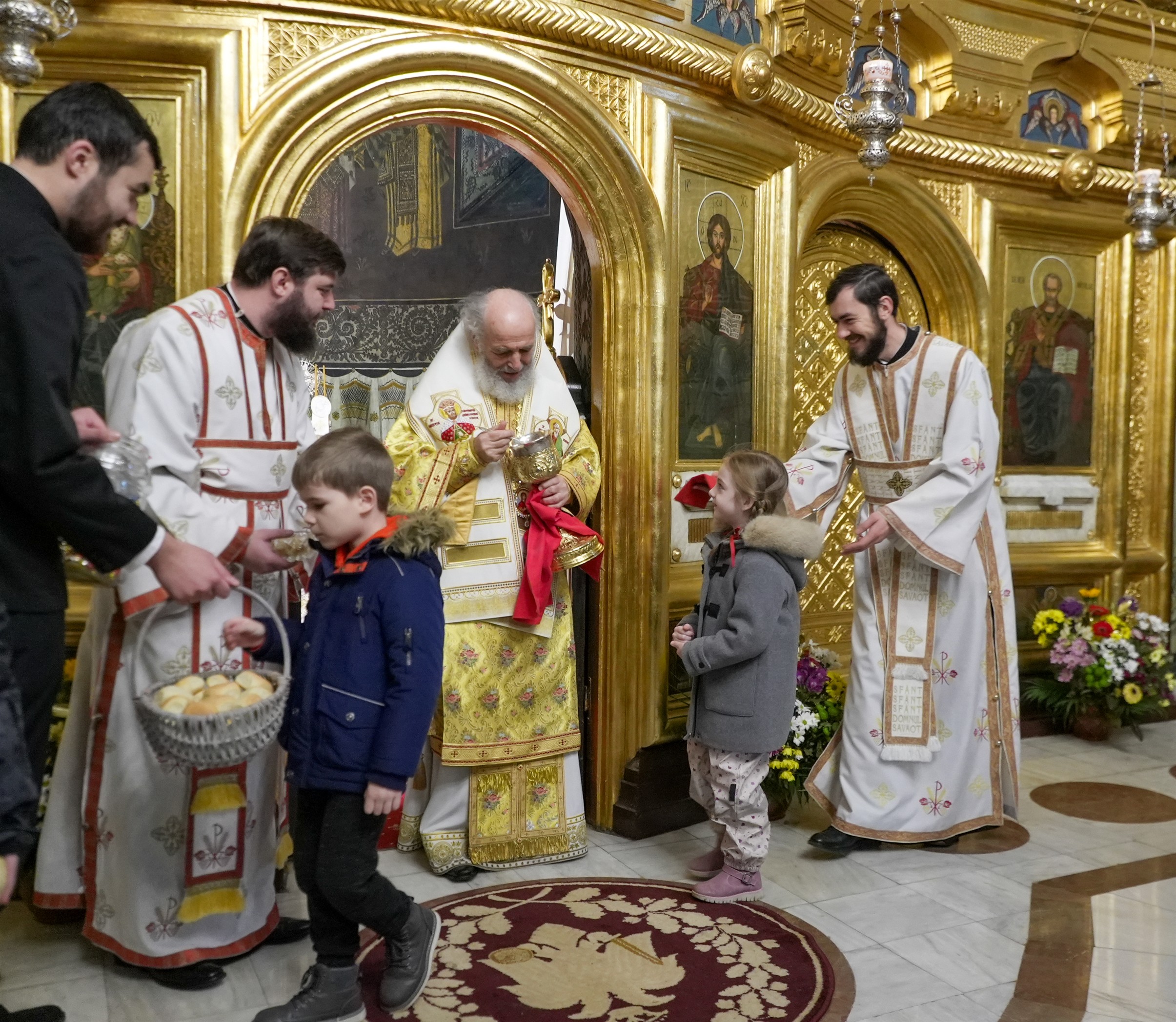 Duminica dinaintea Botezului Domnului la Catedrala arhiepiscopală din Galaţi