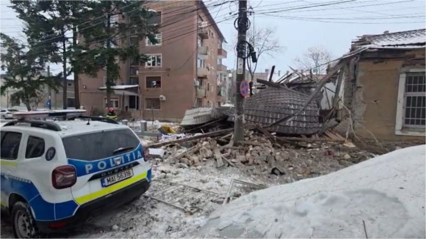 Explozie la sediul Poliţiei Rutiere din Lugoj