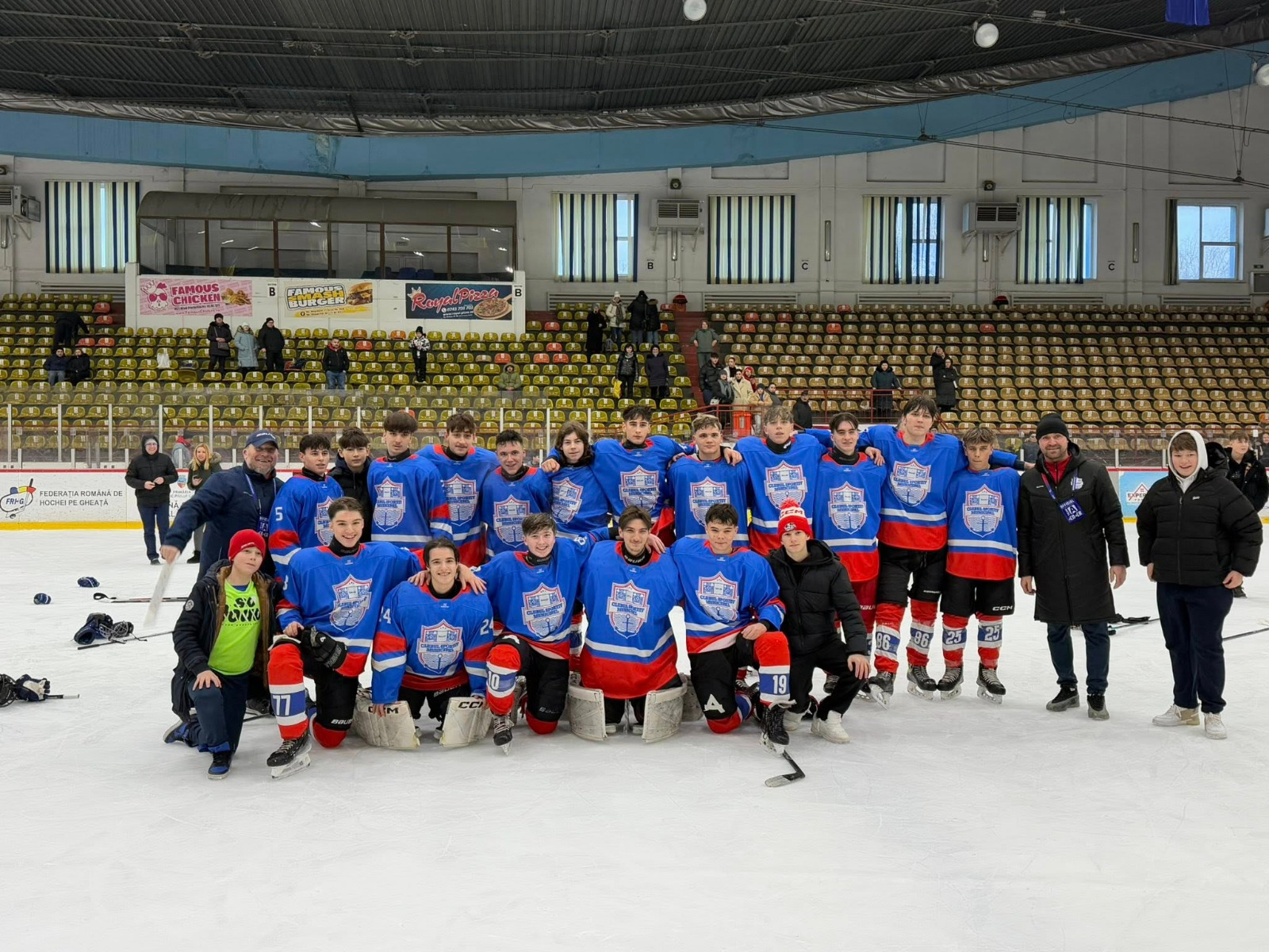 Hocheiştii Under 17 de la CSM Galaţi, victorie preţioasă cu ACSH Gheorgheni