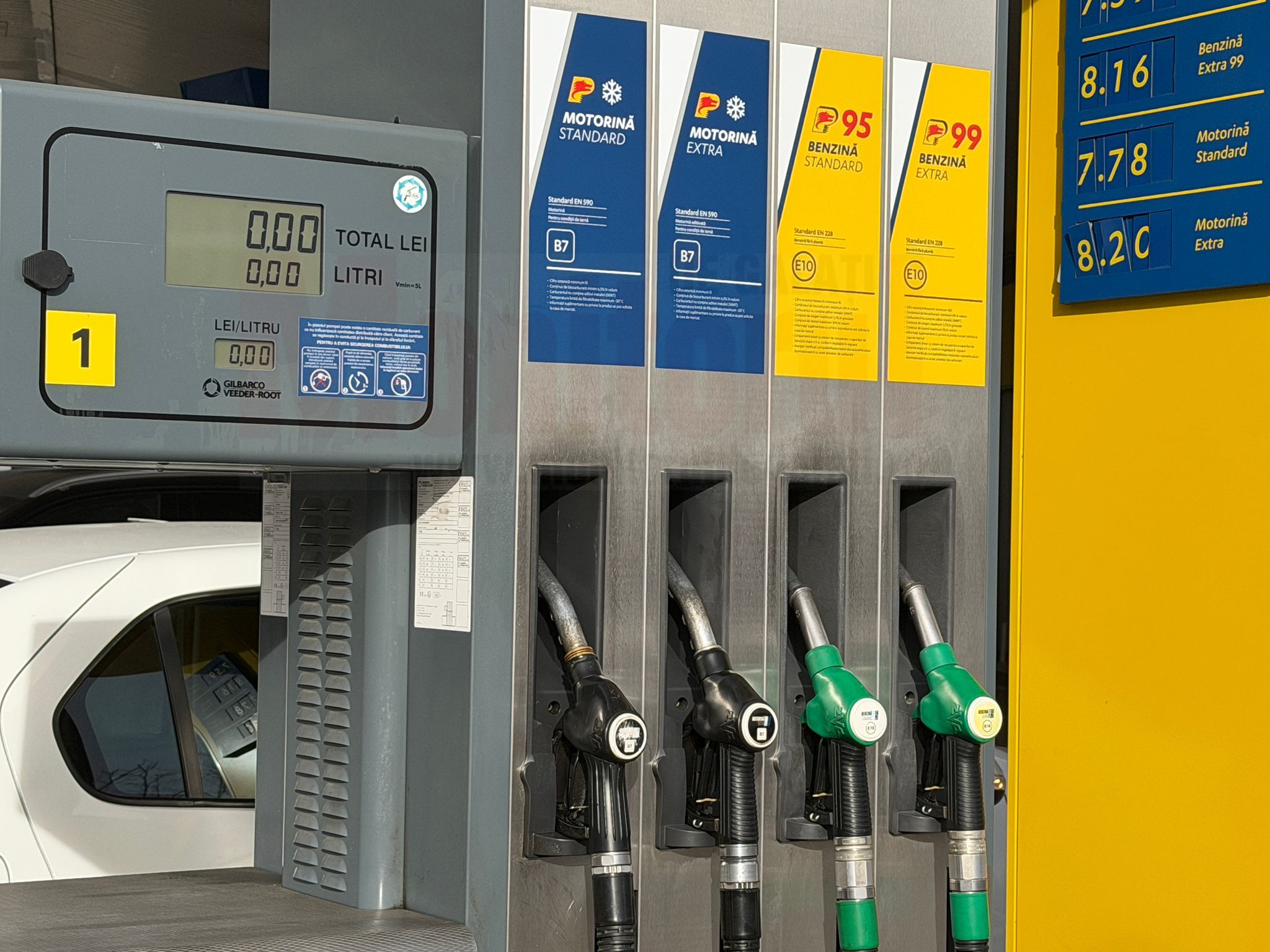 Accizele cresc, şoferii plătesc: scumpiri vizibile la benzinăriile din Galaţi