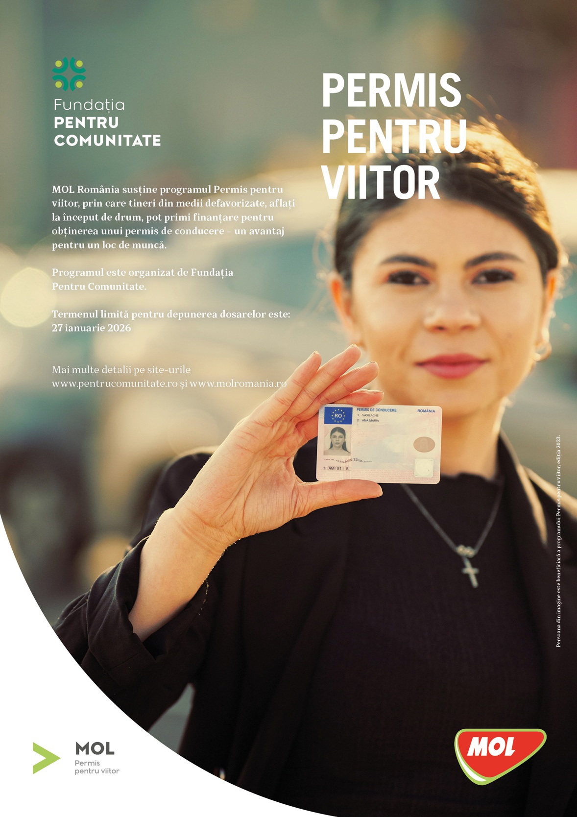 Ultima săptămână de înscrieri la programul „Permis pentru viitor”, ediţia a XI-a