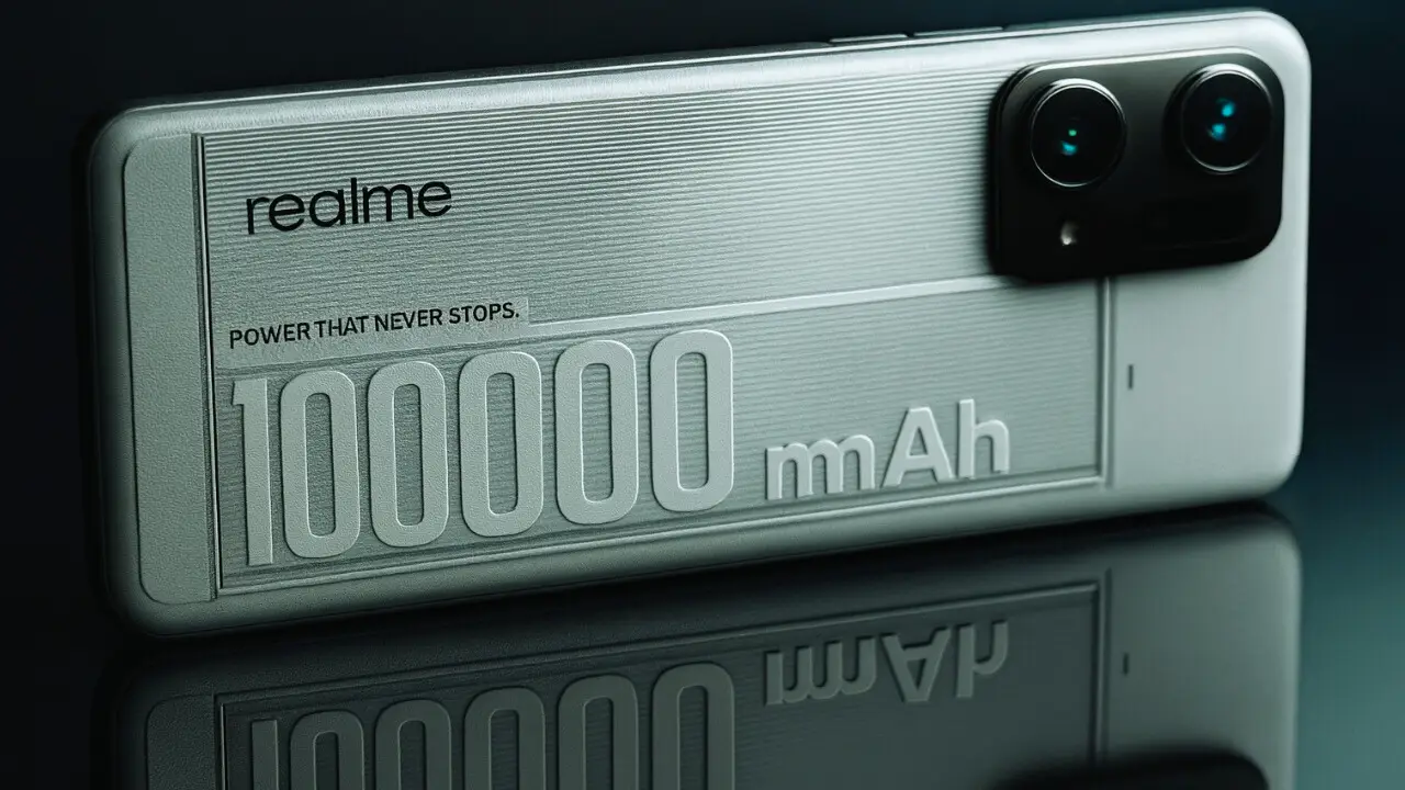 Realme lansează în India un telefon cu baterie uriaşă de peste 10.000 mAh
