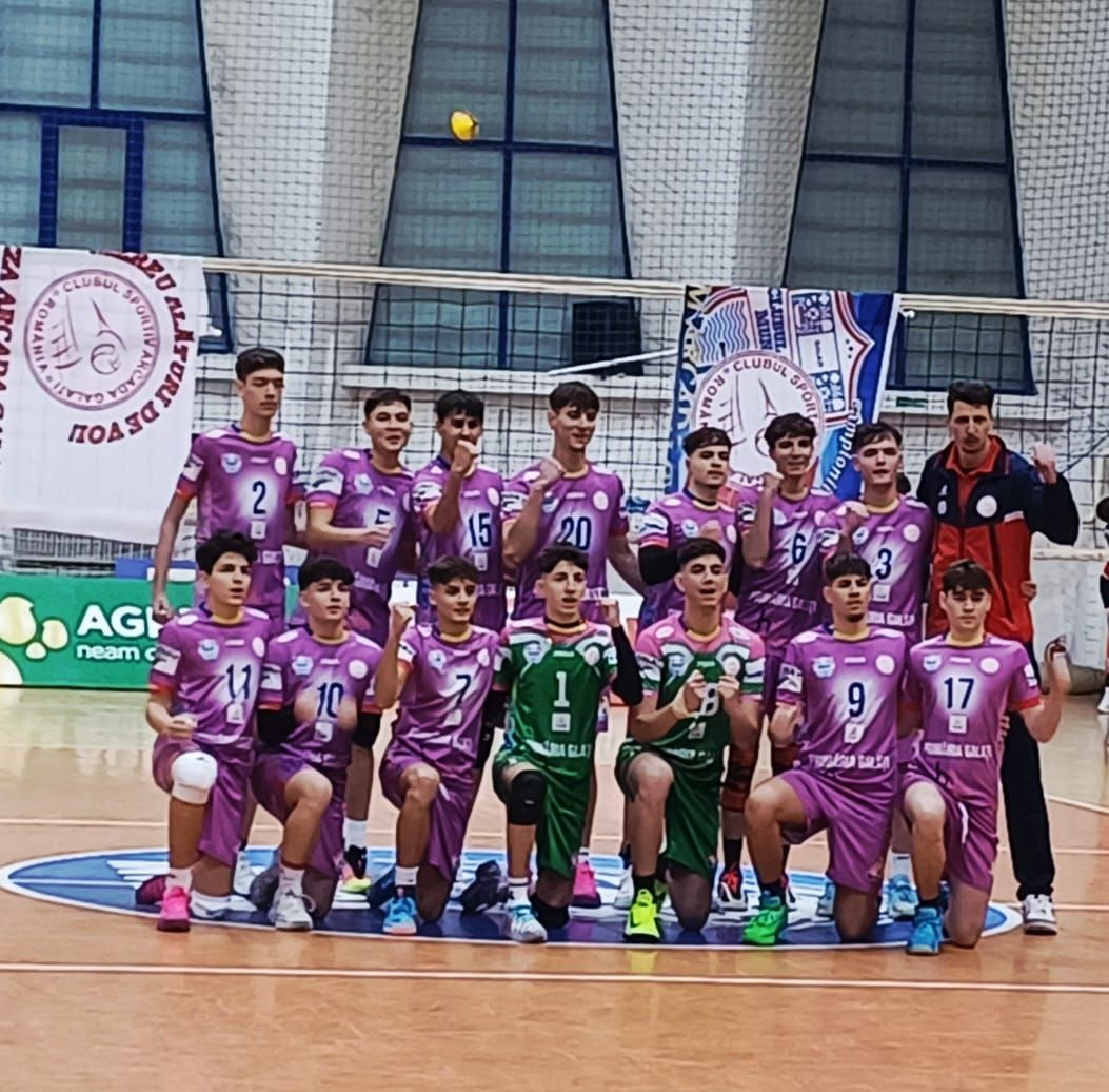 Volei: Satelitul CSM Arcada Galaţi a urcat pe locul 2