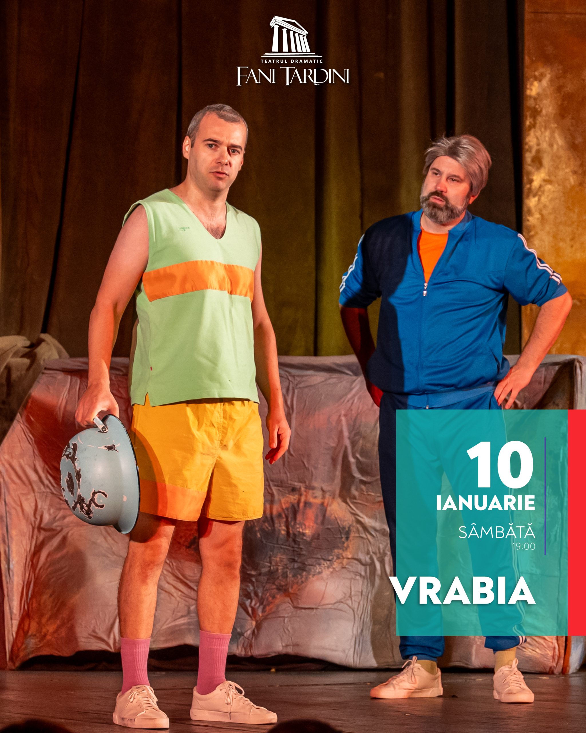 Weekend de teatru la Galaţi cu „Regina nopţii”, „Vrabia” şi „Soacra cu trei nurori”
