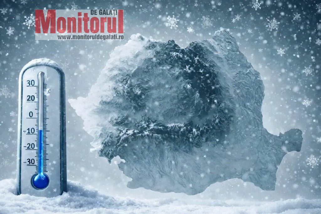 ALERTĂ METEO: Ger de până la -19 grade şi polei în următoarele zile