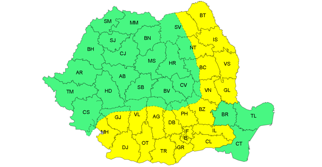 ger năprasnic la Galaţi