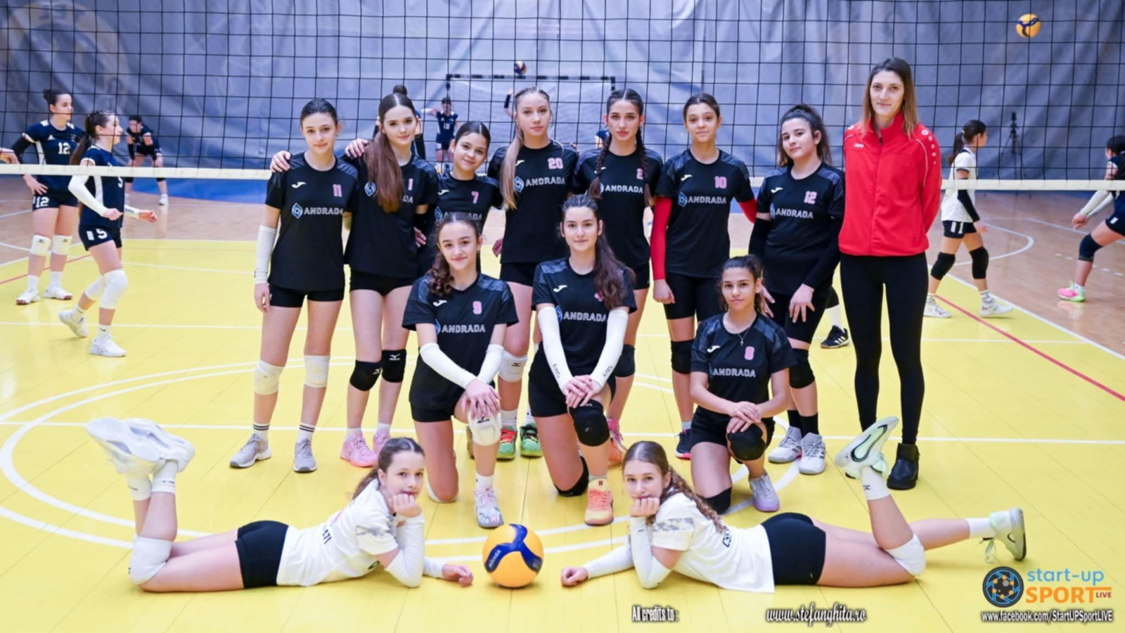 Voleibalistele Under 15 de la CSŞ GALAŢI pe podium, băieţii de la CSM Arcada Galaţi au spart gheaţa