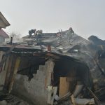 VIDEO: Incendiu la o locuinţă în localitatea Munteni