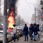 Cumplit: A murit arsă de vie în maşina electrică cuprinsă de flăcări, la Bucureşti
