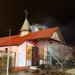 VIDEO: Incendiu la o biserică din municipiul Tulcea