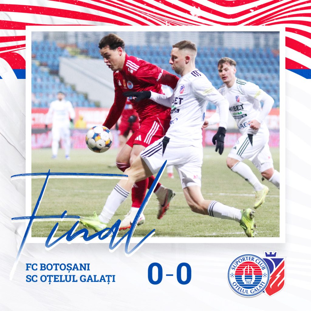 FC Botoşani - Oţelul Galaţi 0-0