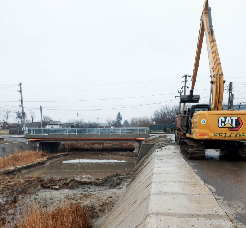Lucrări pentru prevenirea viiturilor la Negrileşti