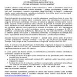 COMUNICAT DE PRESĂ privind deschiderea apelului de proiecte „Formare profesională – furnizori acreditaţi”
