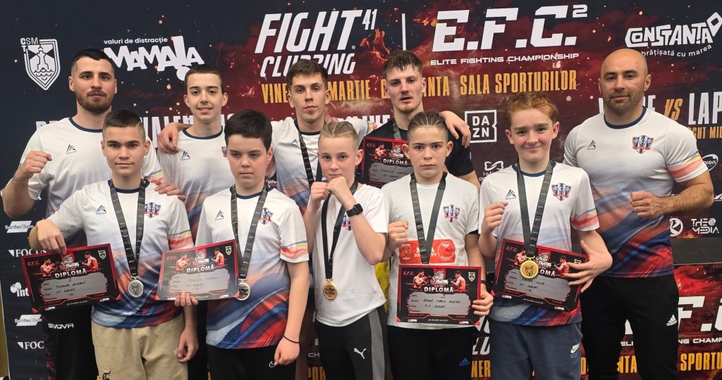 Rezultate remarcabile pentru Clubul Sportiv K1 Galaţi la Elite Fighting Championship