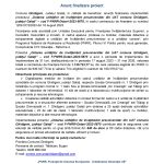 Anunț finalizare proiect 24.03.2026