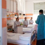 FOTO: Slujbă de mulţumire, de Buna Vestire, la Maternitatea Galaţi