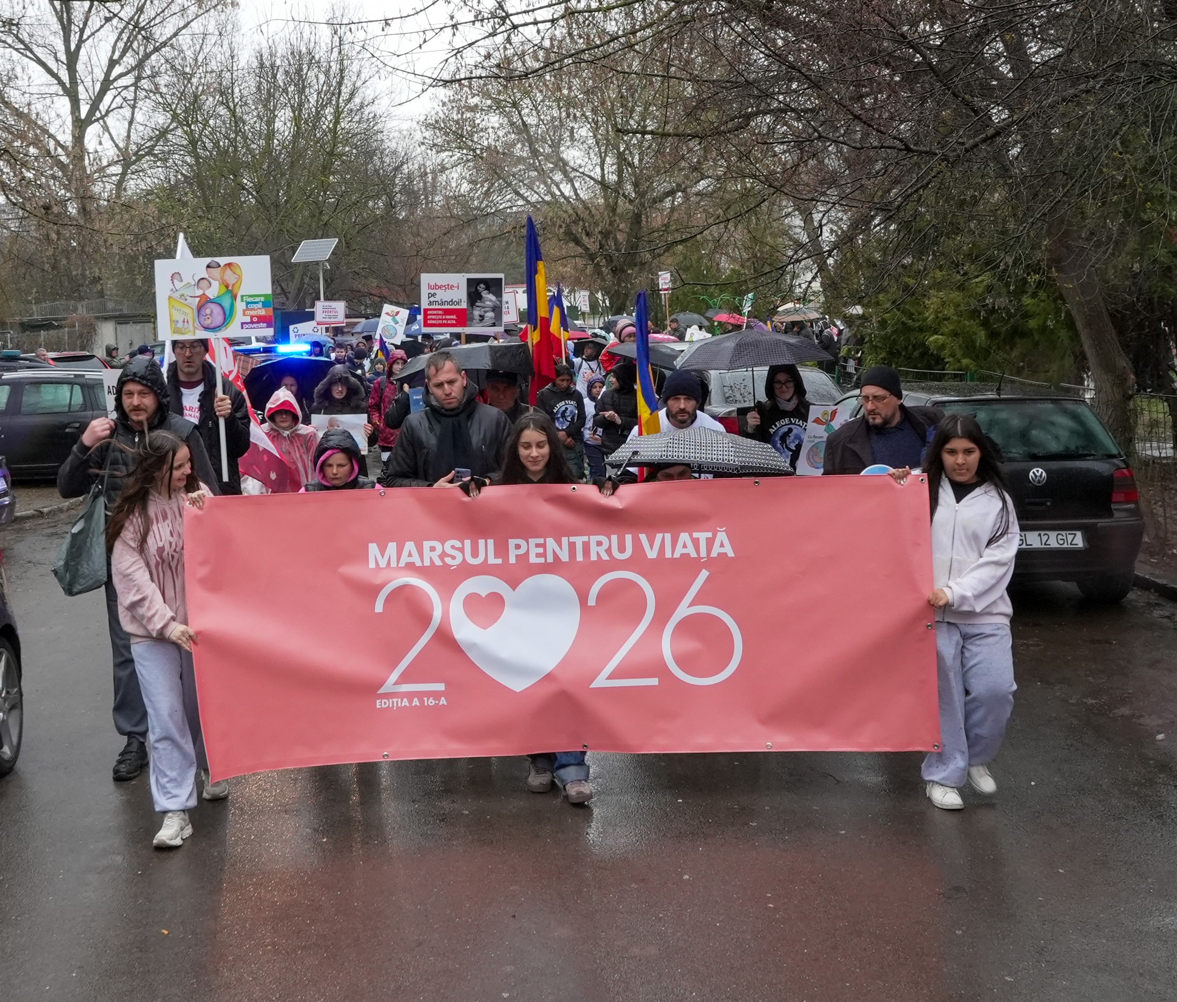 FOTO: Marşul pentru viaţă 2026, în Galaţi şi Brăila