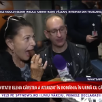 După 10 ani de America, Elena Cârstea a venit în secret în România
