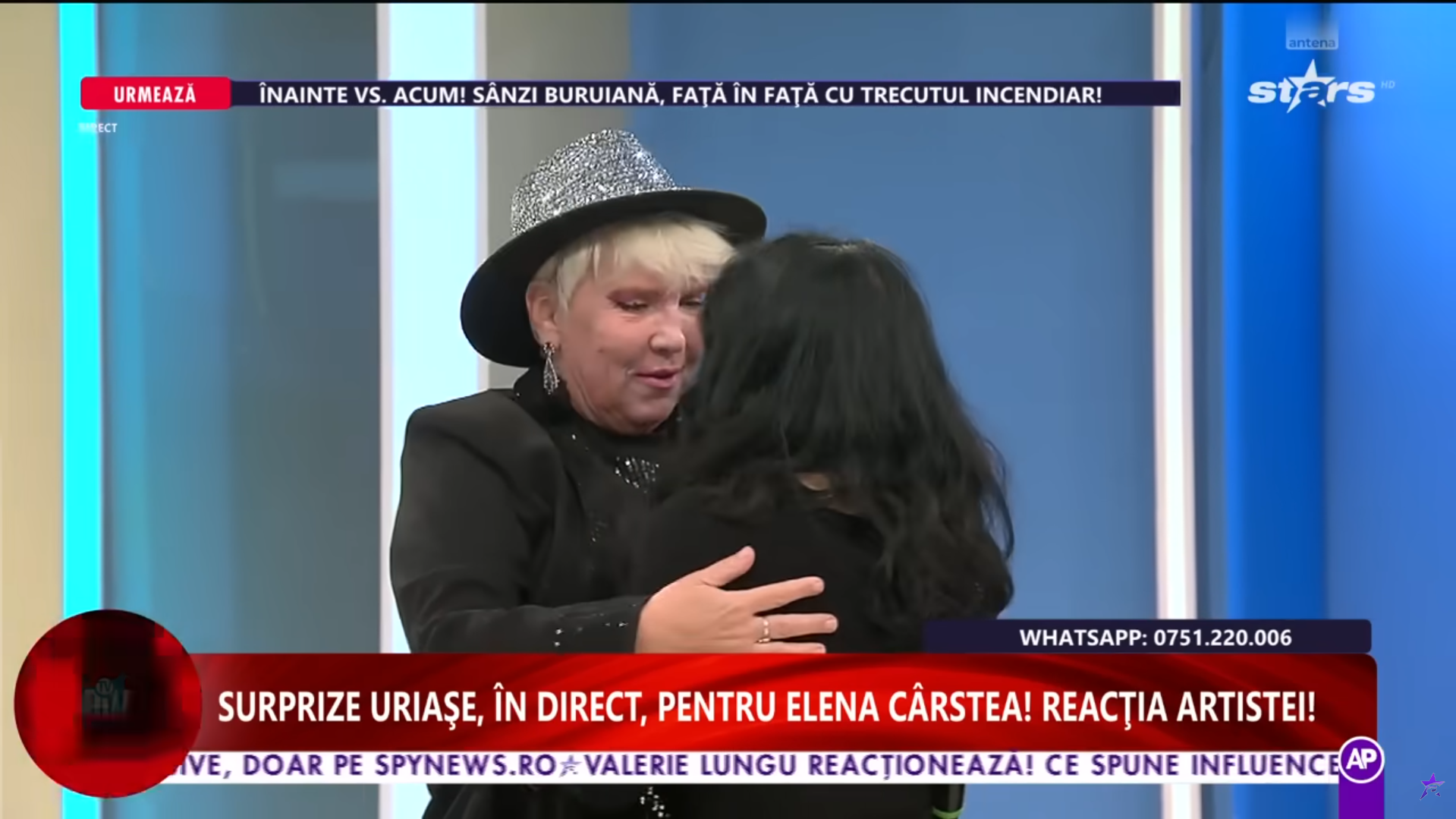 VIDEO | Elena Cârstea şi Silvia Dumitrescu, împăcare istorică în direct: „Nu am vorbit de 12 ani!”
