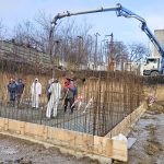 Galaţi: S-a turnat fundaţia noii unităţi de igienizare de la Spitalul TBC