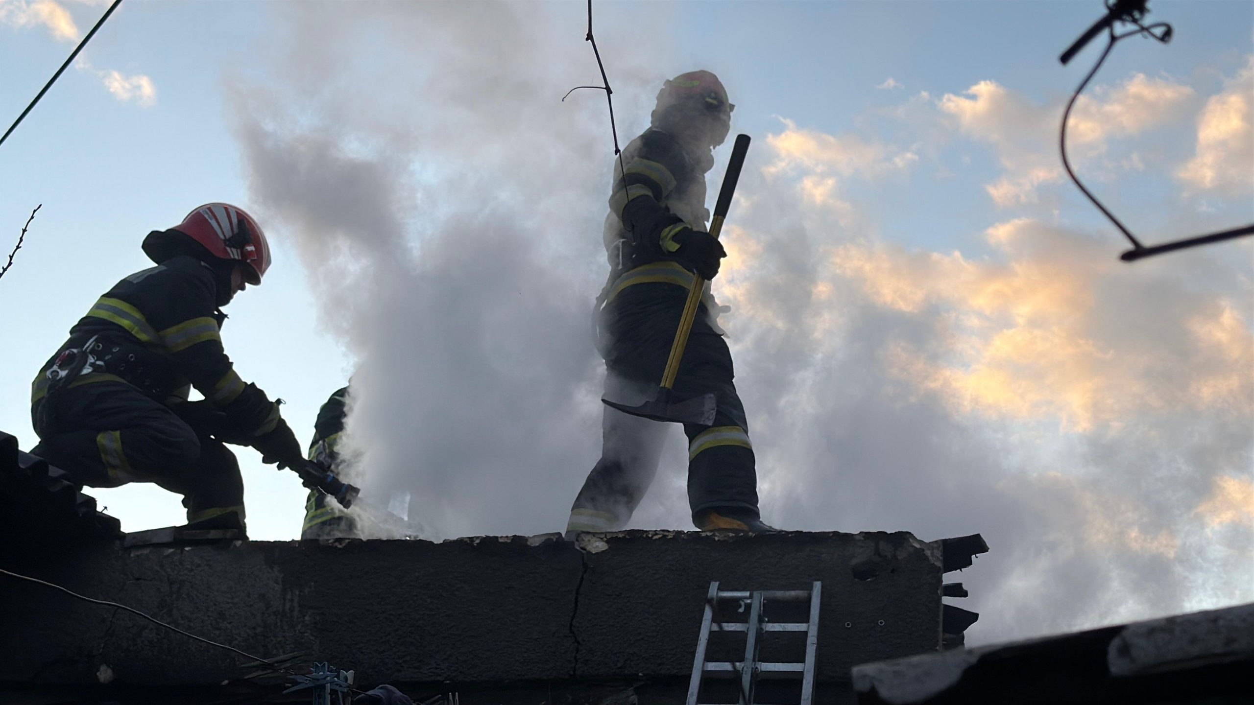 Incendiu izbucnit la o casă din municipiul Tulcea