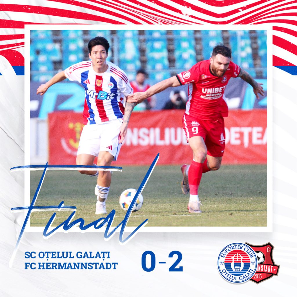 Oţelul Galaţi şi Hermannstadt