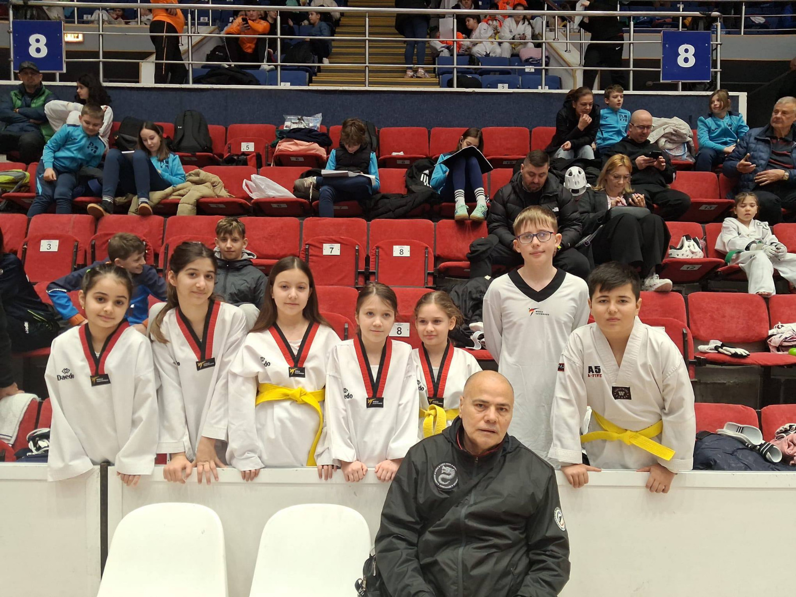 7 medalii gălăţene pentru CSM Dunărea la Naţionalele de taekwondo
