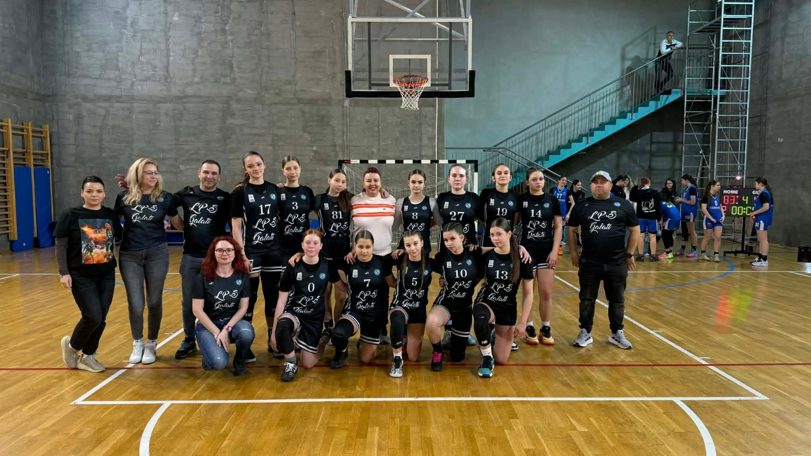 Baschet: Junioarele de la LPS Galaţi s-au calificat pentru turneul final GVA la categoria Under 14