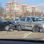 VIDEO: Accident cu trei victime pe faleză în Galaţi