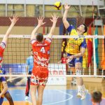 Volei: CSM Arcada Galaţi ratează finala Cupei României. Braşovenii de la Corona s-au calificat după „golden set”