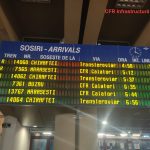 CFR Galaţi: Ce modificări aduce trecerea la ora de vară în circulaţia trenurilor