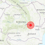 Cutremur produs duminică în Vrancea, la peste 100 km adâncime