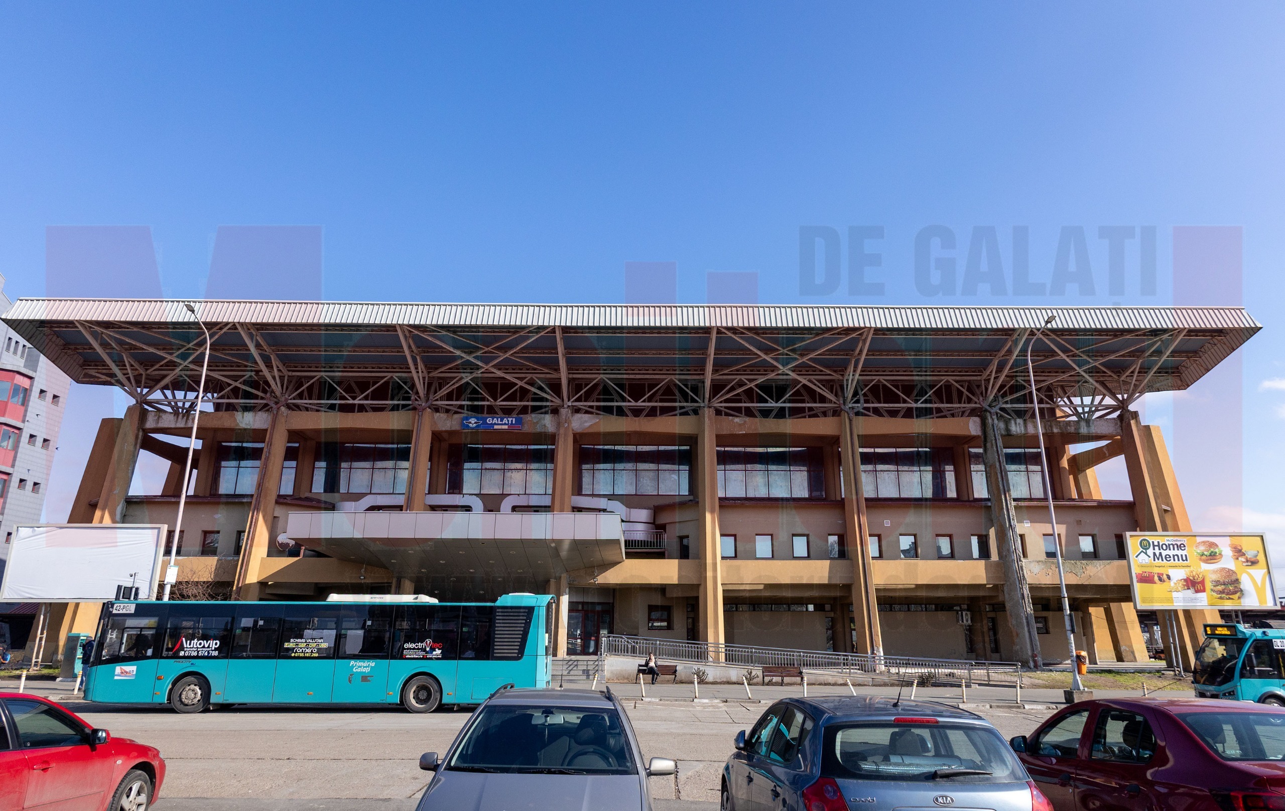 Exerciţiu de intervenţie organizat de ISU Galaţi în Gara Centrală