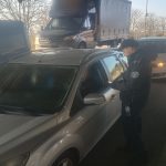 Autoturism fără drept de circulaţie în România, depistat la Albiţa