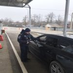 Autoturism cu număr fals de înmatriculare, descoperit la PTF Bumbăta
