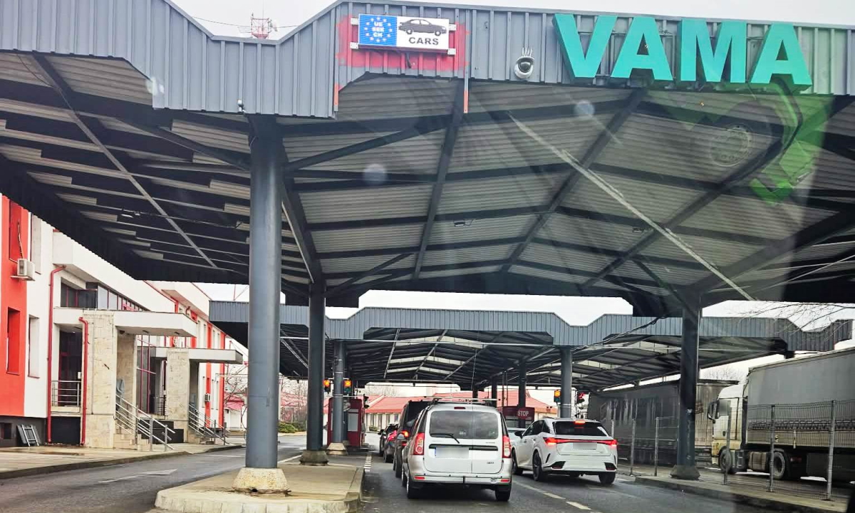 Şofer român, depistat la Sculeni deşi avea permisul suspendat