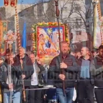 VIDEO: Peste o mie de oameni şi preoţi au participat la Pelerinajul de Florii la Brăila