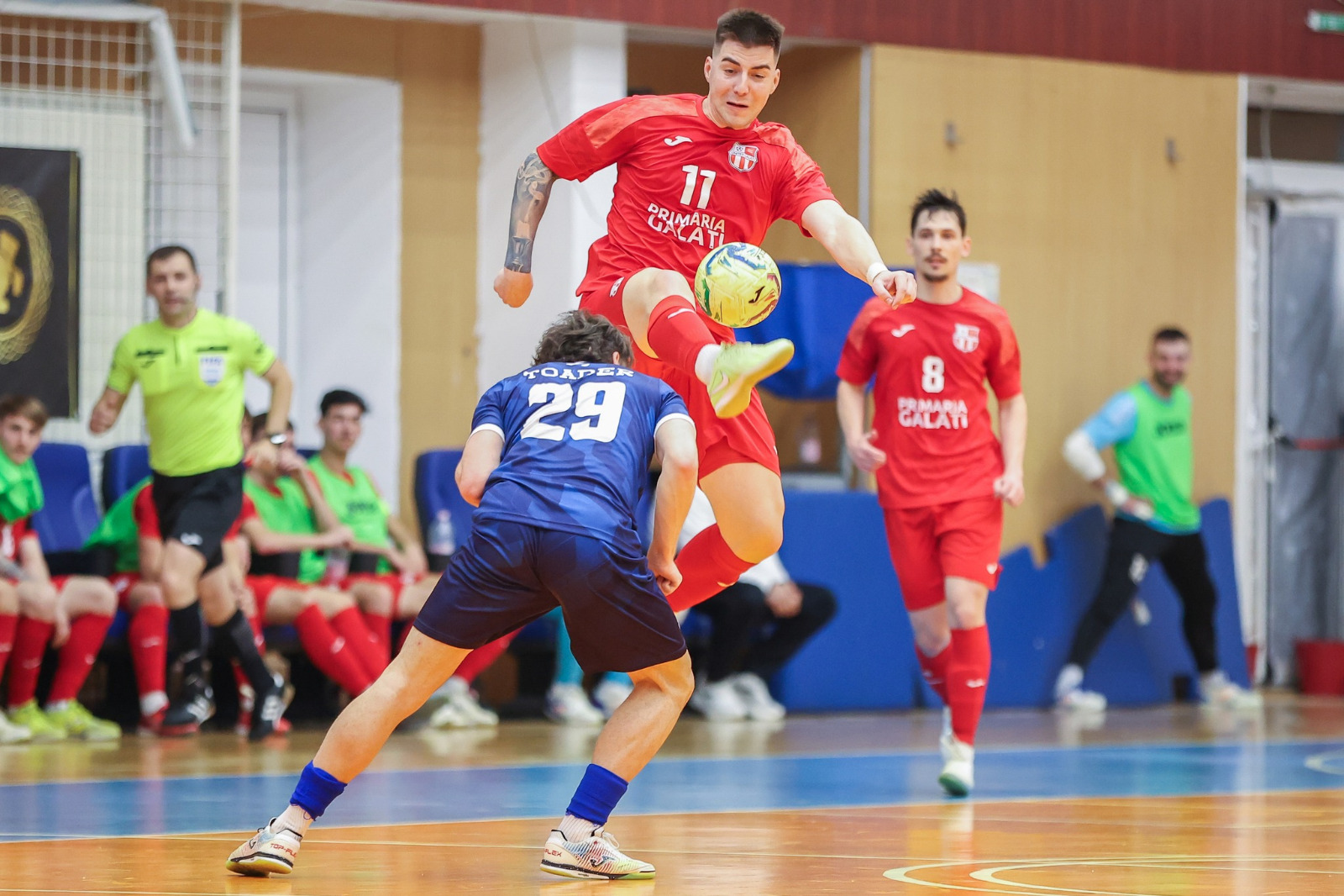 Futsal: United Galaţi a revenit în fotoliul de lider