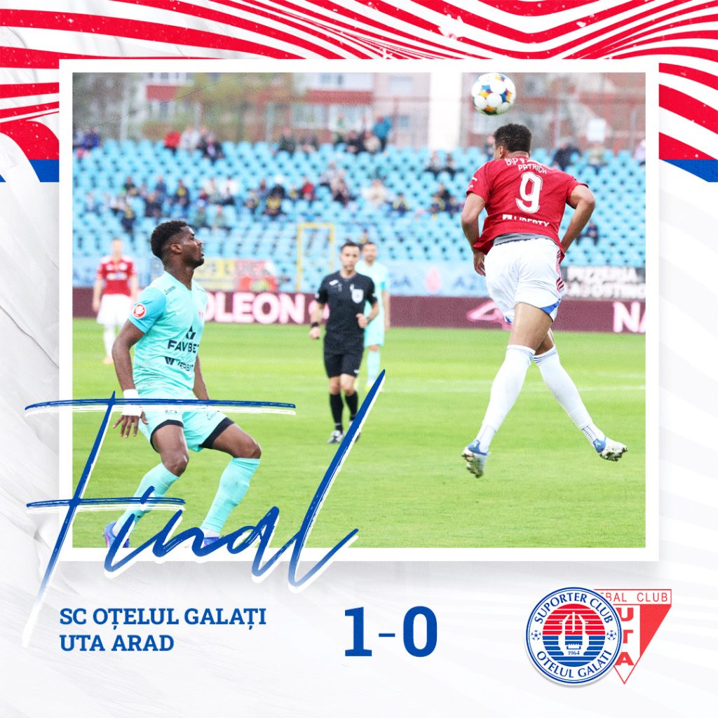 Oţelul Galaţi obţinut o victorie importantă