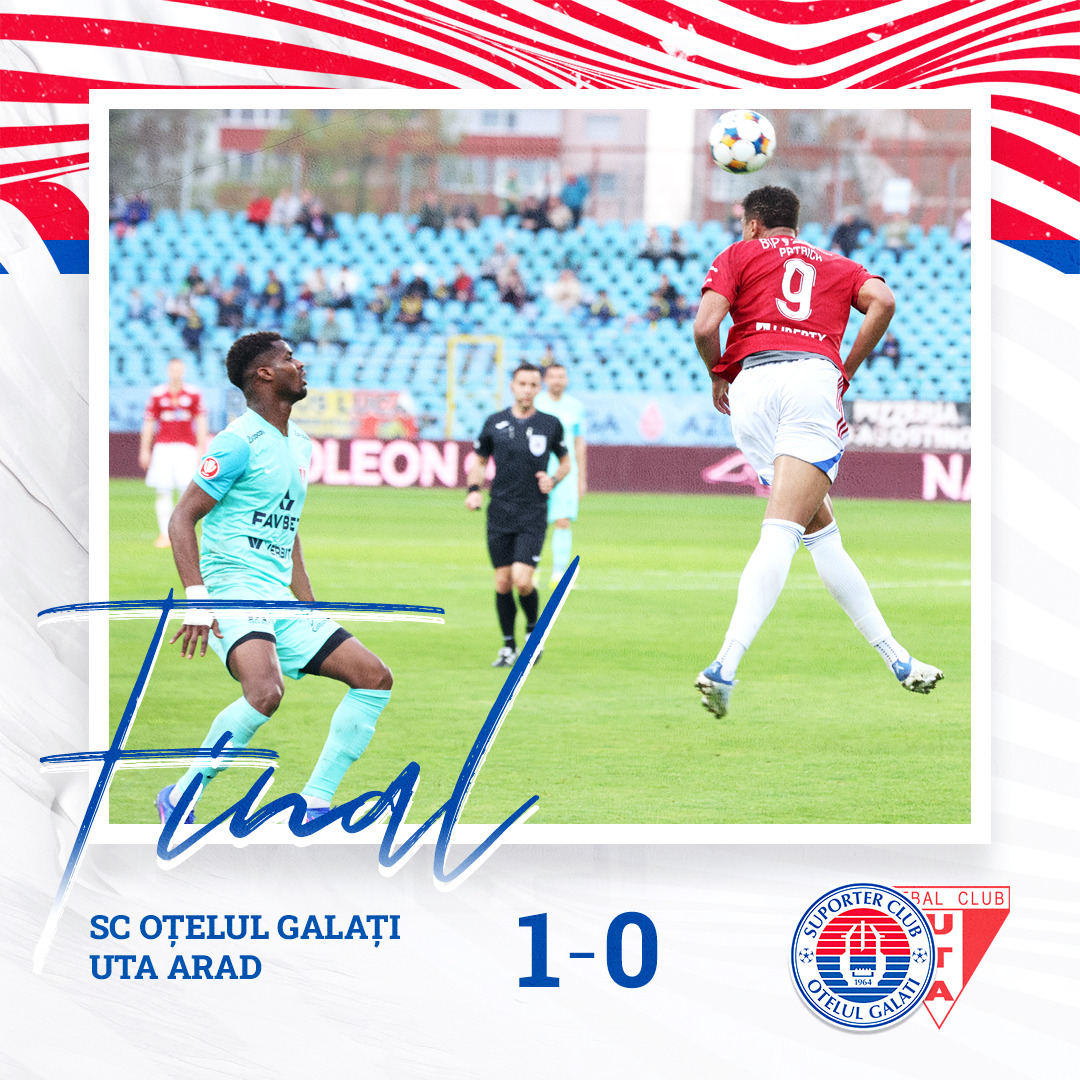 Oţelul Galaţi obţinut o victorie importantă