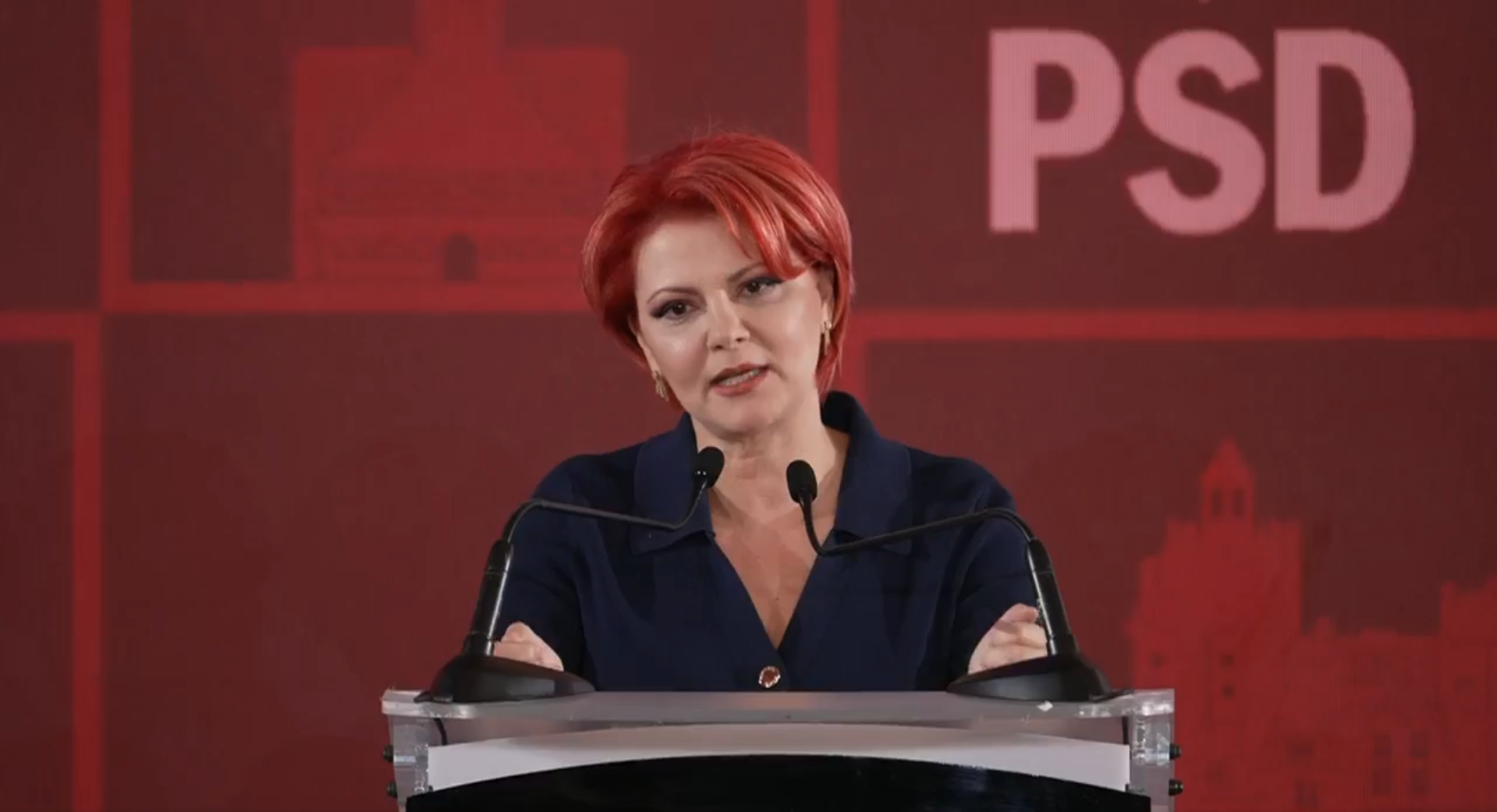 Olguţa Vasilescu: 'Şobolanul ăla mare are o singură sprânceană şi se uită încruntat către poporul român'
