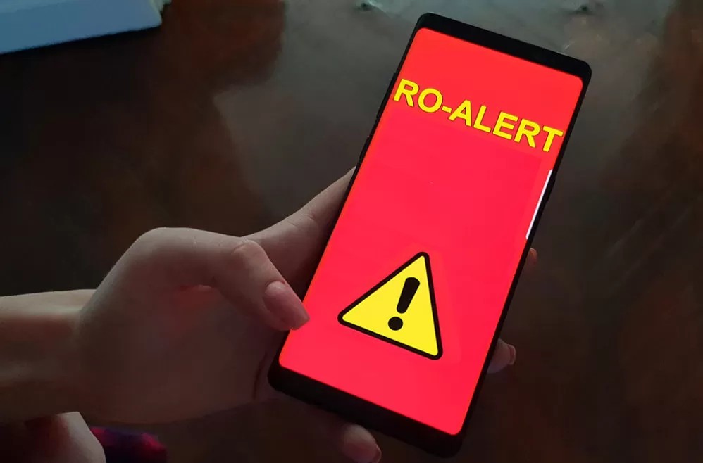 Tulcenii treziţi din somn de un nou mesaj RO-ALERT