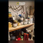 Experimente periculoase la bloc: Tânăr din Galaţi, arestat la domiciliu după ce a depozitat substanţe toxice şi precursori de explozivi în uscător